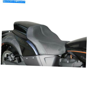 Seats Th}ubNGP V1tFCNJ[{t@Co[hCo[\V[gn[[2019-2020 FXDR Saddlemen Black GP V1 Faux Carbon Fiber Driver Solo Seat Harley 2019-2020 FXDR
