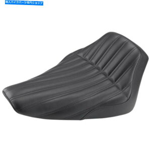 Seats Th}ubNibNuxbhhCo[\V[gn[[2012-17\tgACXFLS Saddlemen Black Knuckle Ribbed Driver Solo Seat Harley 2012-17 Softail Slim FLS