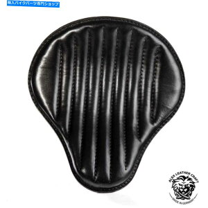 Seats {uo[`bp[JX^U[nhCh\V[g "nhV[ubNV2"TCYm Bobber Chopper Custom leather handmade Solo Seat "Handsewn black V2" size M