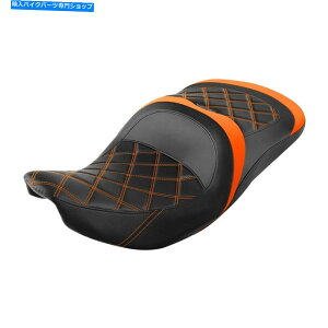 Seats �h���C�o�[�̏�q�C���f�B�A�������X�v�����O�t�B�[���h2014-2022 2021�ɓK����2�̃V�[�g Driver Passenger Two-Up Seat Fit For Indian Chieftain Springfield 2014-2022 2021�y���s�A���i�z