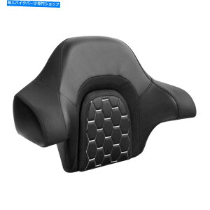 Seats ハーレーツーリングFLTRX FLHX FLHR 14-laterに適合する乗客キングパックバックレスト Passenger King Pack Backrest Fit For Harley Touring FLTRX FLHX FLHR 14-later