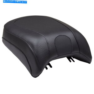 Seats マスタングワイドピリオンシート - ヴィンテージ - デラックス(黒)76236 Mustang Wide Pillion Seat - Vintage - Deluxe (Black) 76236