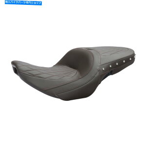 Seats �C���h�̃X�v�����O�t�B�[���h�_�[�N�z�[�X18-2020�ɓK�����R�[�q�[�h���C�o�[���C�_�[�̏���� Coffee Driver Rider Passenger Seat Fit For Indian Springfield Dark Horse 18-2020�y���s�A���i�z