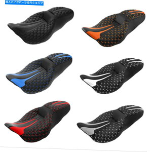 Seats 6�X�^�C���Y�h���C�o�[����ȃn�[���[�c�[�����OCVO�X�g���[�g�O���C�h2009-2022�ɓK���Ă��܂� 6 Styles Driver Passenger Seat Fit For Harley Touring CVO Street Glide 2009-2022�y���s�A���i�z