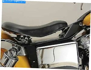 Seats VcCubNU[\V[gƃ}EgLbg47-0147 V-Twin Black Leather Solo Seat and Mount Kit 47-0147