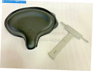 Seats T-Bar ShovelheadBobber`bp[tx@̃\V[gubNn[[rj[ POLICE SOLO SEAT BLACK HARLEY VINYL WITH T-BAR SHOVELHEAD BOBBER CHOPPER