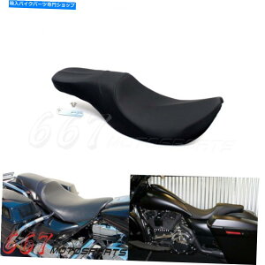 Seats n[[[hLOFlhr flht flhx fltr with paul yaffeXgb`^N2AbvV[g 2-UP Seat For Harley Road King FLHR FLHT FLHX FLTR With Paul Yaffe stretch tank