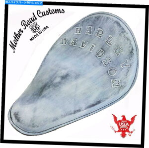 Seats t̃\V[g`bp[n[[fCrbh\X|[cX^[{o[11x14 BWnhc[ Spring Solo Seat Chopper Harley Davidson Sportster Bobber 11x14 B&W Hand Tooled