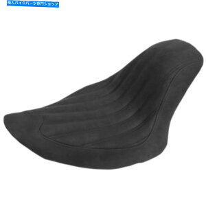Seats Th}ubNibNuxbhhCo[\V[gn[[06-17\tgACFXST FLSTF Saddlemen Black Knuckle Ribbed Driver Solo Seat Harley 06-17 Softail FXST FLSTF