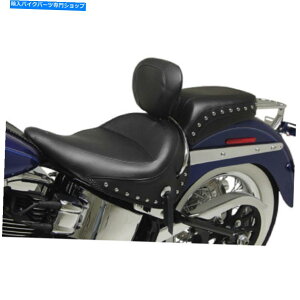 Seats �}�X�^���O76235�����[�o�u���o�b�N���X�g�t�����A���C�h�\���V�[�g-Studded Mustang 76235 Rear Wide Solo Seat with Removable Backrest - Studded