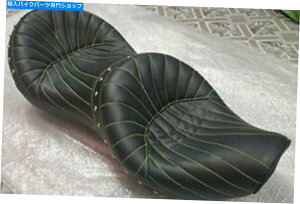 Seats CGtB[h}nWgV[gubNubgC_[ƃsIV[gɂ҂ Fit For Royal Enfield Maharaja Extended Seat Black Bullet Rider and Pillion Seat
