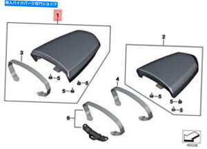 Seats �{����BMW K21 K22 K23 K32 K33 0A16 0J03�R���t�H�[�g�s���I���V�[�g77348537714 Genuine BMW K21 K22 K23 K32 K33 0A16 0J03 Comfort Pillion Seat 77348537714�y���s�A���i�z