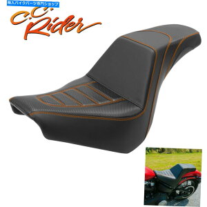 Seats C.C.C_[hCo[̏ȃn[[\tgACX^_[hXg[g{u18AbvɓKĂ܂ C.C.RIDER Driver Passenger Seat Fit For Harley Softail Standard Street Bob 18-Up