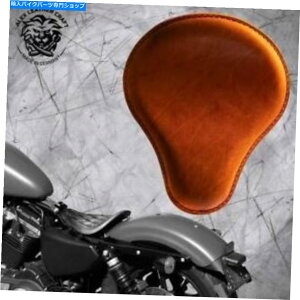 Seats t[n[[X|[cX^[04-20obt@[RjbÑ{bo[`bp[Th\V[g Bobber Chopper Saddle solo seat on frame Harley Sportster 04-20 Buffalo Cognac