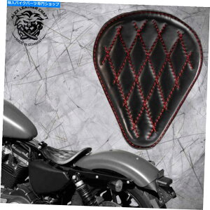 Seats t[X|[cX^[04-20ubNƃbhV3̃\V[gV[g Solo Seat seat on frame Sportster 04-20 Black and red V3