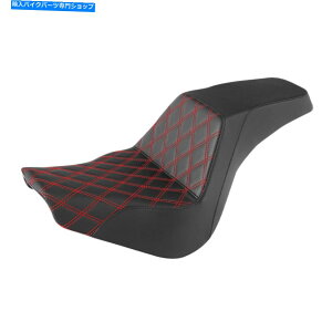 Seats ハーレーソフトエイルストリートボブFXBB FXST 2018-2022 2021に適したドライバーの助手席 Driver Passenger Seat Fit For Harley Softail Street Bob FXBB FXST 2018-2022 2021