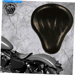 Seats t[X|[cX^[04-20 "N"ubÑ\V[gV[g Solo Seat seat on frame Sportster 04-20 "Wrinkle" black