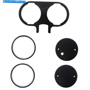 Seats SlyfoxQ[W-Dual -Black TM -SLY26 SLYFOX Gauge - Dual - Black TM-SLY26