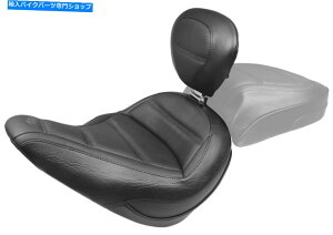 Seats }X^O79026obNXgtWc[OV[g - NAbhXeb` - ubN Mustang 79026 Standard Touring Seat with Backrest - Quad Stitch - Black