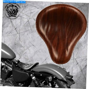 Seats t[X|[cX^[04-20 "N"uẼ\V[gV[g Solo Seat seat on frame Sportster 04-20 "Wrinkle" Brown