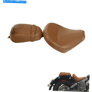 Seats s[XhCo[̏ȍ̓ĂCfBAXJEg60 16-22 20 One Piece Driver Passenger Seat Desert Tan Fit For Indian Scout Sixty 16-22 20