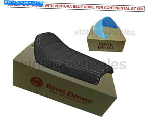 Seats �{���̃��C�����G���t�B�[���h�R���`�l���^��GT 650 535-�V���O�����C�_�[�V�[�g���J�E���u���[ Genuine Royal Enfield Continental GT 650 535 - Single Rider Seat & Cowl Blue�y���s�A���i�z