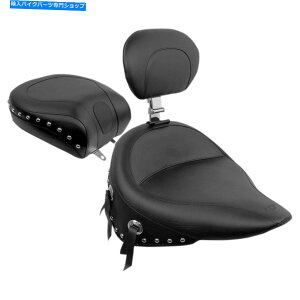 Seats }X^O[^[TCNiChsIpbh-Studded -Softail '84 -'99 79114 MUSTANG MOTORCYCLE PRODUCTS Wide Pillion Pad - Studded - Softail '84-'99 79114
