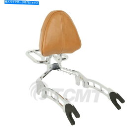 Seats インディアンスカウト2015-2022に適した後部乗客バックレストシシーバーシートラック60 Rear Passenger Backrest Sissy Bar Seat Rack Fit For Indian Scout 2015-2022 Sixty