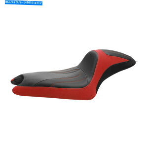 Seats n[[X|[cX^[f2004-laterɂ҂̍ԂhCo[̏ Black Red Driver Passenger Seat Fit For Harley Sportster Models 2004-later