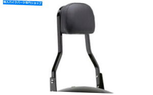 Seats コブラショートシシーバースクエアブラック#602-1203Bハーレーデビッドソンスポーツスター Cobra Short Sissy Bar Square Black #602-1203B Harley Davidson Sportster
