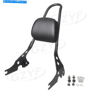 Seats ハーレーストリートのための取り外し可能な乗客バックレストシシーバークッションパッド500 750 PO Detachable Passenger Backrest Sissy Bar Cushion Pad for Harley Street 500 750 po