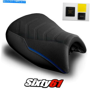 Seats BMW K1600GTV[gJo[GEL 2011-2019 2020 Black Blue Luimoto Tec-Grip Suede BMW K1600GT Seat Cover and Gel 2011-2019 2020 Black Blue Luimoto Tec-Grip Suede