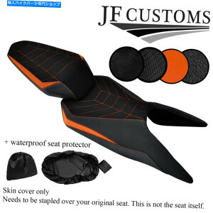 Seats KTMf[N250 390 17-19XG[hrj[V[gJo[ +2x WSPpDSG3IWZgJX^ DSG3 ORANGE ST CUSTOM FOR KTM DUKE 250 390 17-19 SUEDE VINYL SEAT COVERS +2X WSP