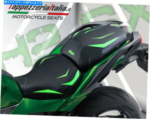 Seats Kawasaki Ninja H2-SX 1000 SX 2018-2021 Tappezzeria Italiaシートカバーウルトラグリップ Kawasaki Ninja H2-SX 1000 SX 2018-2021 Tappezzeria Italia Seat Cover Ultra-Grip