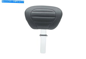 Seats マスタング79012GMデラックスツーリングドライバーシートバックレストポスト&パッドハーレーFLH 08-21 Mustang 79012GM Deluxe Touring Driver Seat Backrest Post & Pad Harley FLH 08-21
