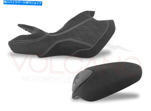 Seats MV Agusta Turismo Veloce 800 2014-2020火山座席カバーホワイトシームアンチスリップ Mv Agusta Turismo Veloce 800 2014-2020 Volcano Seat cover White Seams Anti Slip