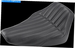 Seats �T�h���}���i�b�N�����u�x�b�h�X�e�b�`�\���V�[�g2012-2017�n�[���[�\�t�g�A�C���X����FLS Saddlemen Knuckle Ribbed Stitch Solo Seat 2012-2017 Harley Softail Slim FLS�y���s�A���i�z