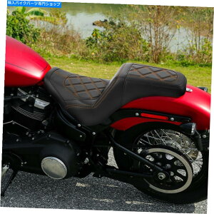 Seats ハーレーソフトアイルストリートボブFXBB 18-22 2019に適したドライバーライダーの助手席 Driver Rider Passenger Seat Fit For Harley Softail Street Bob FXBB 18-22 2019