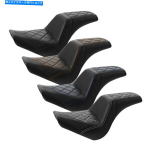 Seats n[[Xg[g{uX^_[hFXST 18-2022ɓKhCo[ƏȃNbVtBbg Driver & Passenger Seat Cushion Fit For Harley Street Bob Standard FXST 18-2022