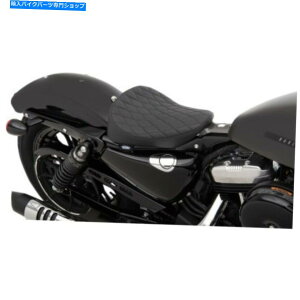 Seats hbOXyVeB{o[X^C̃\V[g_ChXeb`n[[X|[cX^[10-19 Drag Specialties Bobber-Style Solo Seat Diamond Stitch Harley Sportster 10-19