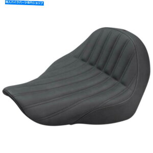 Seats Th}ubNibNuxbhhCo[\V[gn[[18+\tgACFXLR FLSB M8 Saddlemen Black Knuckle Ribbed Driver Solo Seat Harley 18+ Softail FXLR FLSB M8