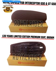 Seats CGtB[hGT 650C^[Zv^[650u120NŃv~AV[gv Royal Enfield GT 650 & INTERCEPTOR 650 "120 Years LIMITED EDITION PREMIUM SEAT"