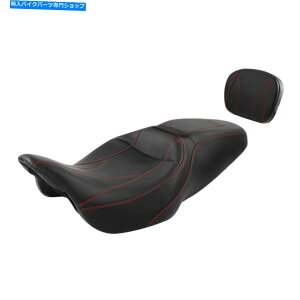 Seats C_[̏ȁVbV[o[obNXgtBbgn[[c[OOCh2009-Up Rider Passenger Seat & Sissy Bar Backrest Fit For Harley Touring Glide 2009-Up