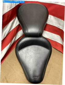 Seats マスタングハーレーワイドビンテージツーリングシート1958-1984 75734 6F3WVワンピース Mustang Harley wide vintage touring seat 1958-1984 75734 6f3wv one piece