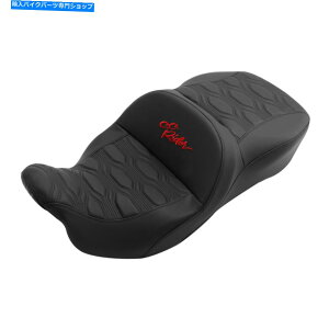 Seats PUhCo[̏q̃sIV[gn[[c[OXg[gOCh2009-2022ɓKĂ܂ PU Driver Passenger Pillion Seat Fit For Harley Touring Street Glide 2009-2022