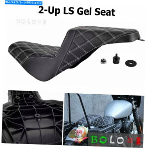 Seats n[[\tgACXg[g̃hCo[2AbvV[g{ufxbbXFlsl fxstfbNXflde Driver 2-Up Seat For Harley Softail Street Bob FXBB Slim FLSL FXST Deluxe FLDE