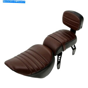 Seats CfBAXJEg̃{oo[ɓKobNXgthCo[2020-2022 Driver Passenger Seat W/ Backrest Fit For Indian Scout Bobber Twenty 2020-2022
