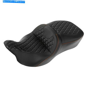 Seats n[[c[O[hOChLO2009-2022ɓKs[XC_[̏ One Piece Rider Passenger Seat Fit For Harley Touring Road Glide King 2009-2022