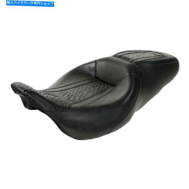 Seats ハーレーツーリングモデル2009-2022に適したワンピースライダードライバーと助手席 One Piece Rider Driver & Passenger Seat Fit For Harley Touring Models 2009-2022