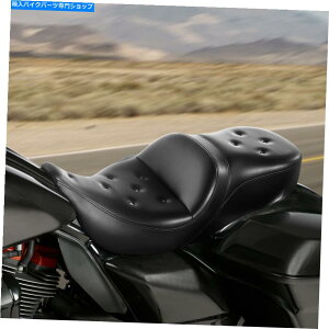 Seats n[[c[OGNgOCh2009-2022ɓK̃hCo[̏ Handcrafted Driver Passenger Seat Fit For Harley Touring Electra Glide 2009-2022